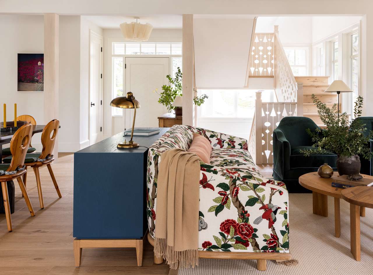 Cutout stair railing