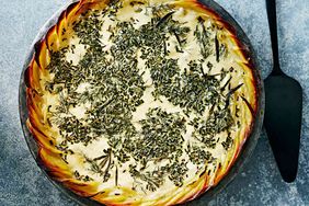 potato-crusted herb quiche