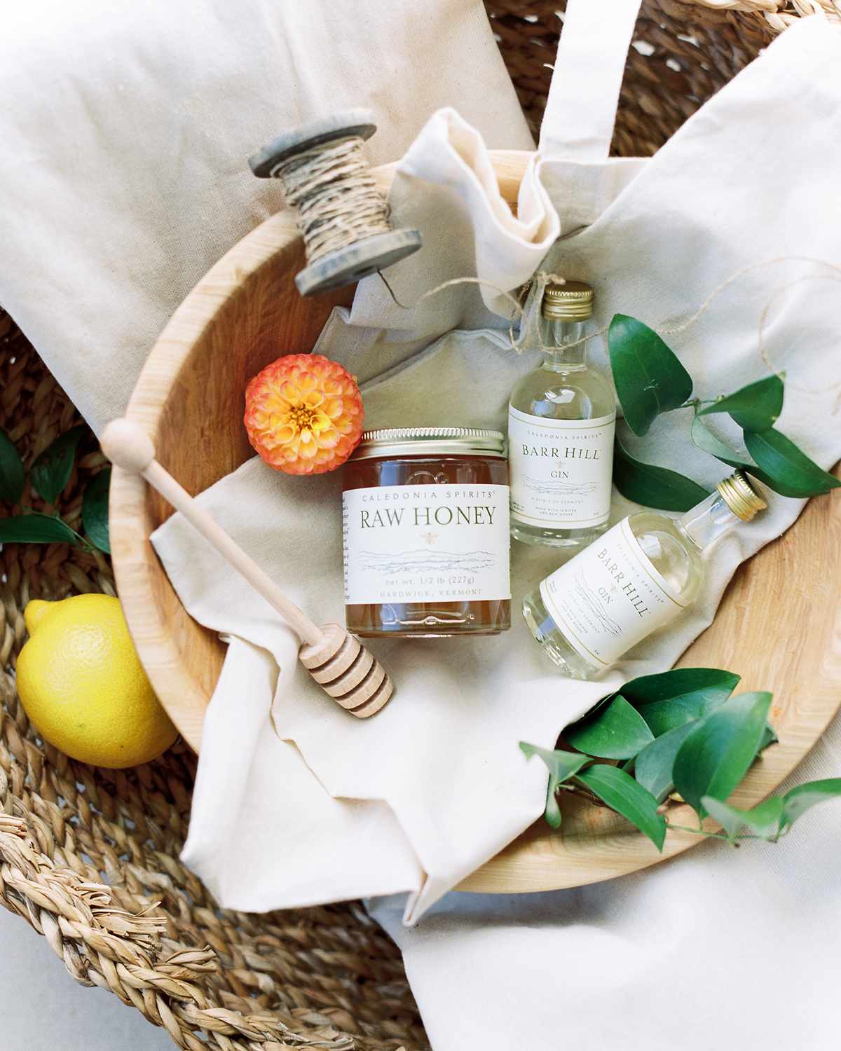 seasonal welcome basket