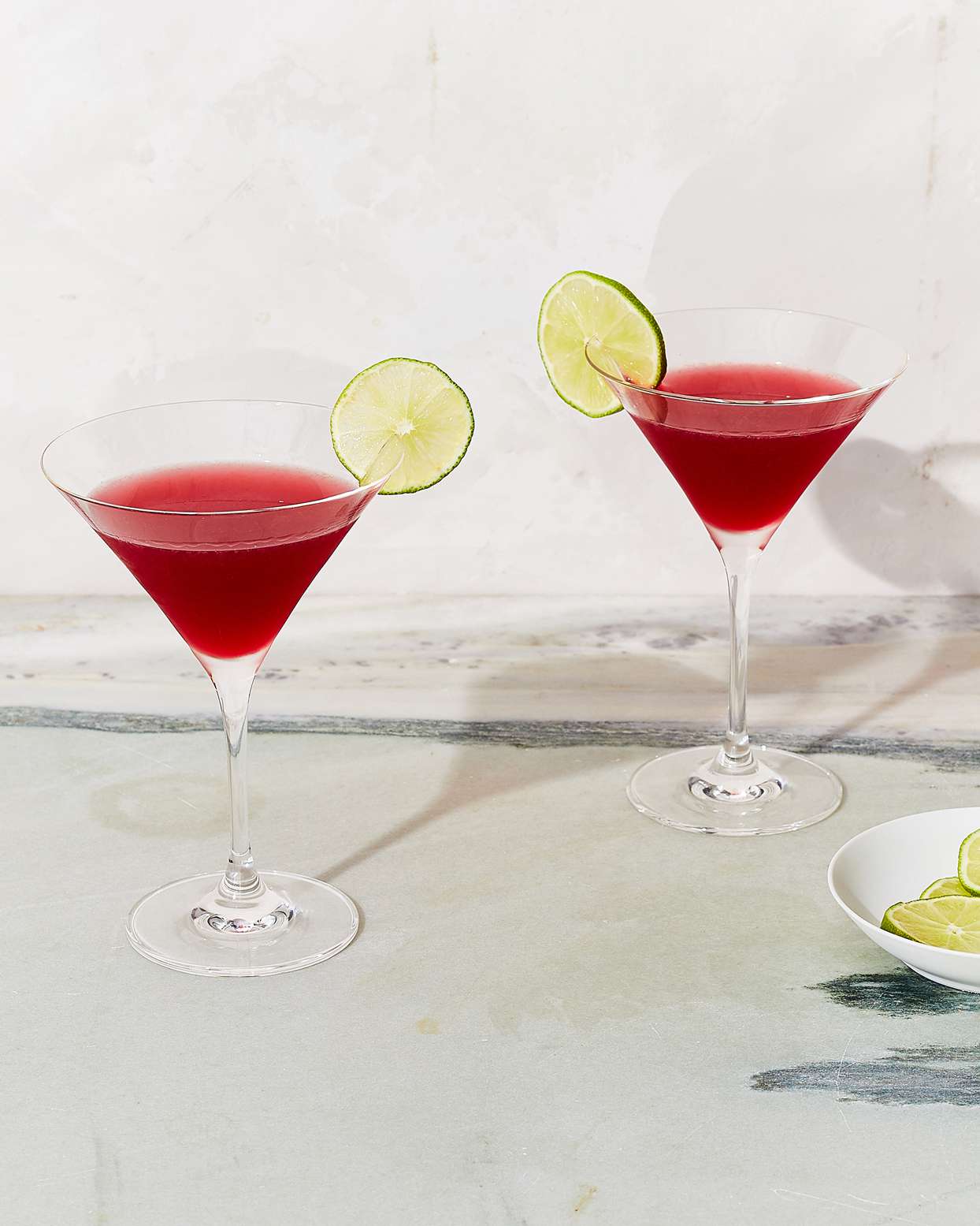 pomegranate cosmo cocktail drink