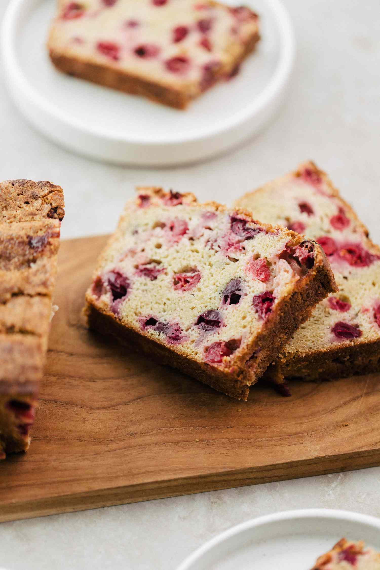 Cranberry Bread sliced
