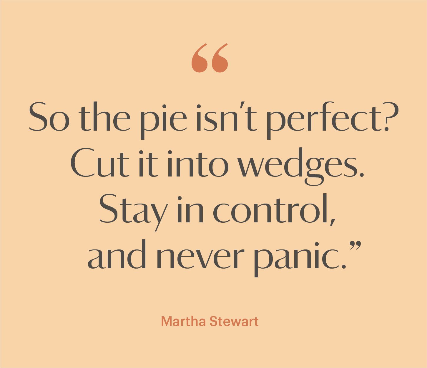 pie quote by decorvow