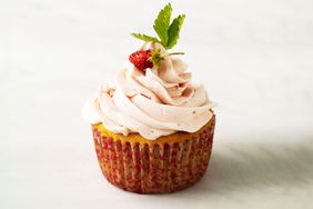 Strawberry cupcake