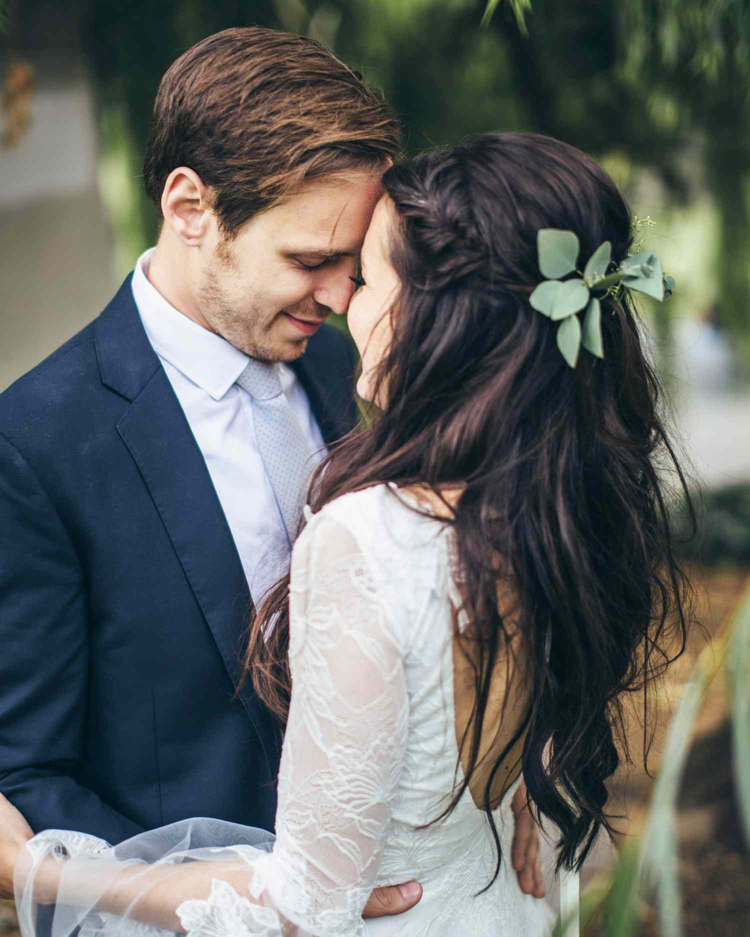 couple eucalyptus hairpiece