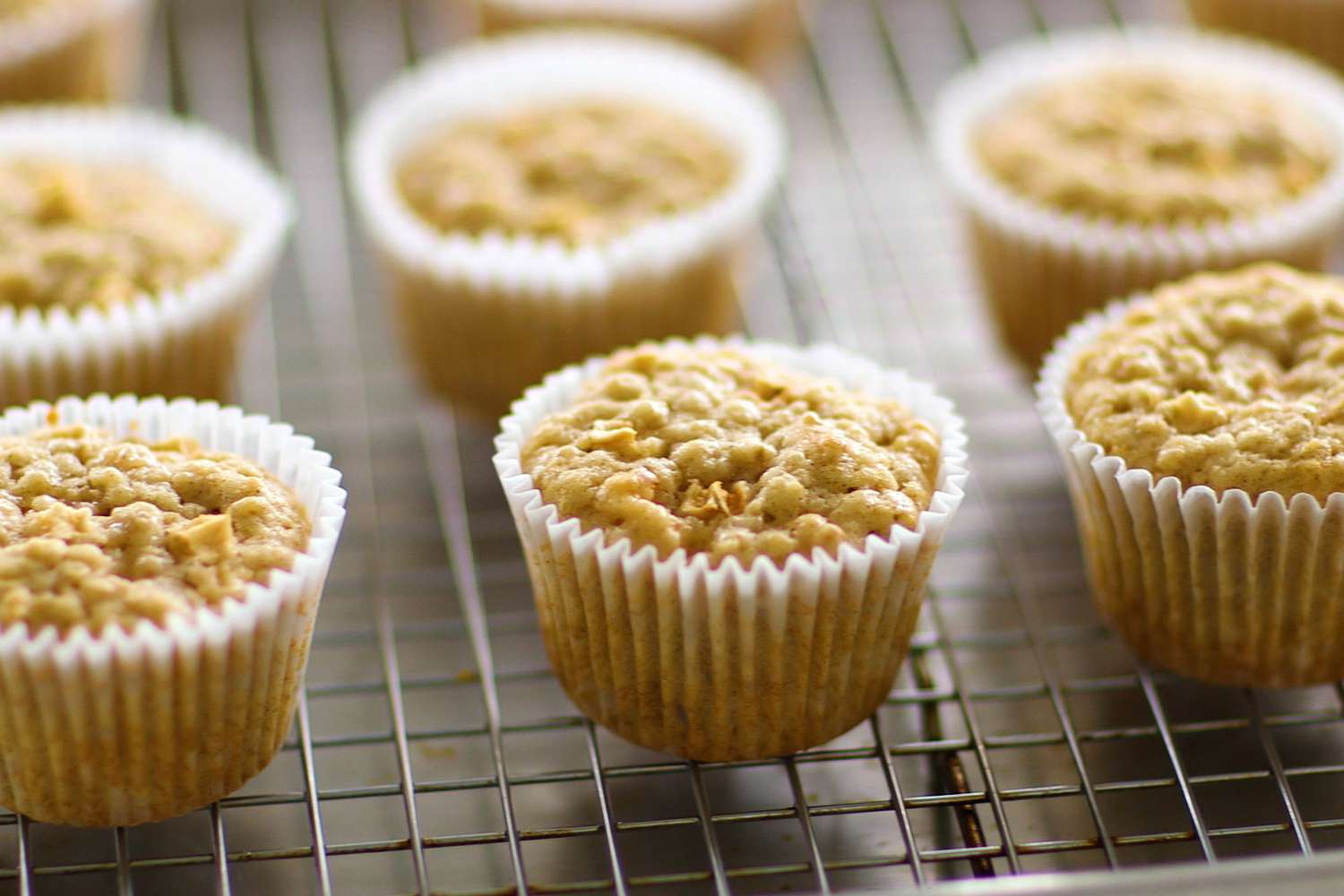 Apple Oatmeal Muffins