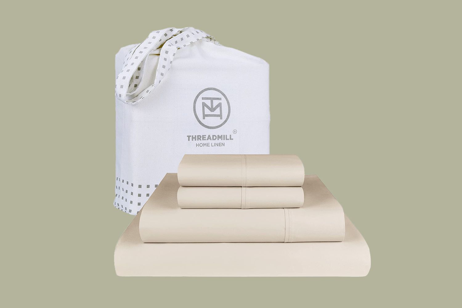 Threadmill Egyptian Cotton Queen Sheet Set