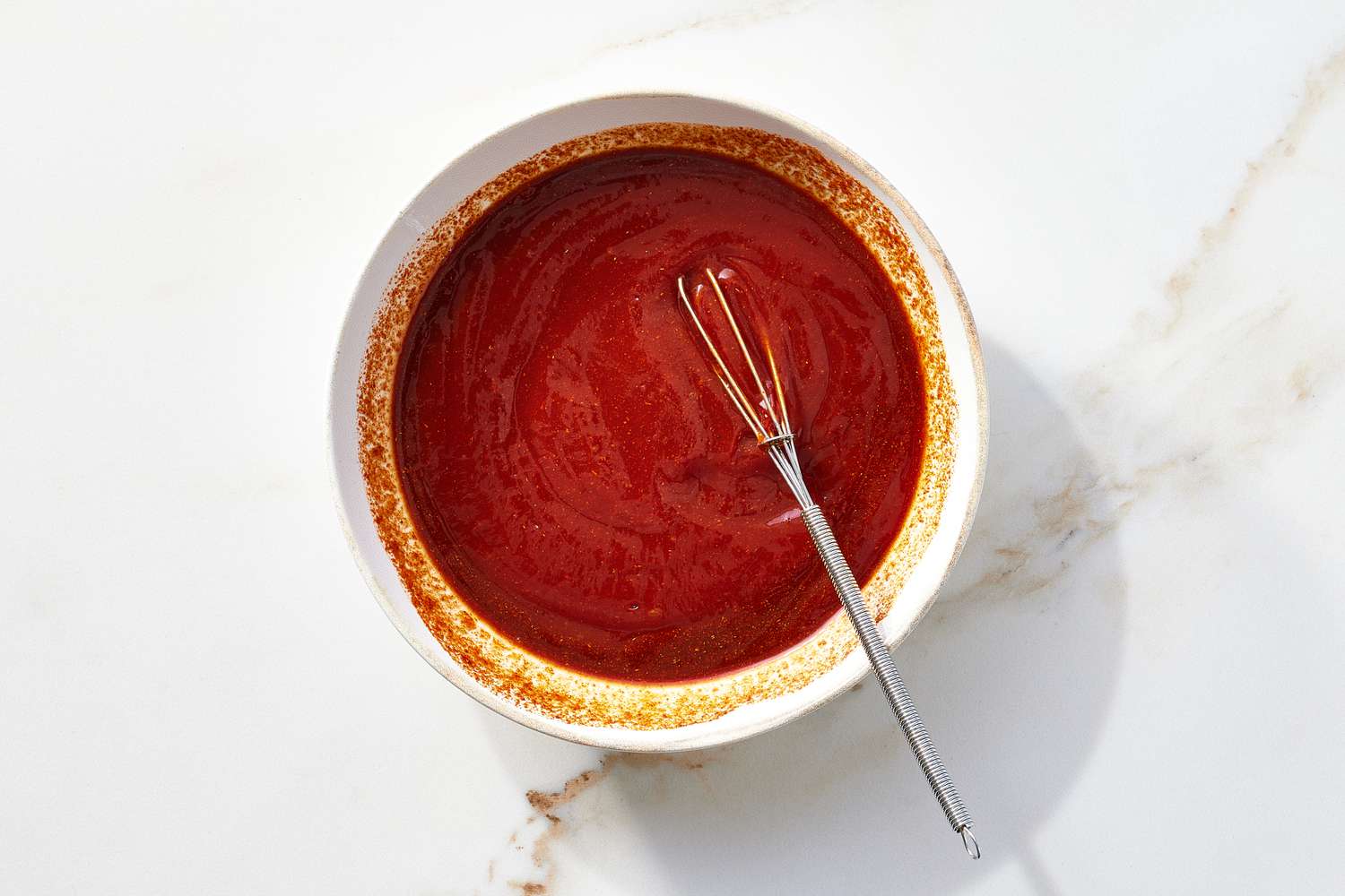 Step 1 Combine BBQ sauce ingredients in bowl