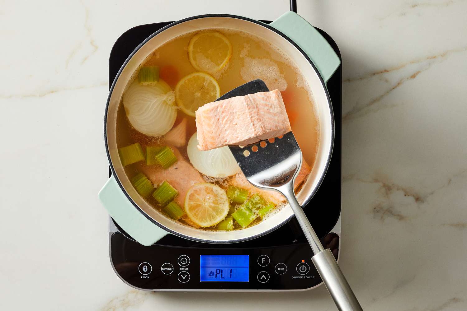 Simple Poached Salmon Step 4 