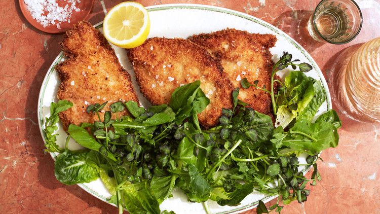 Crispy Chicken Cutlets