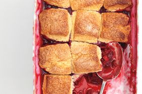 raspberry cobbler