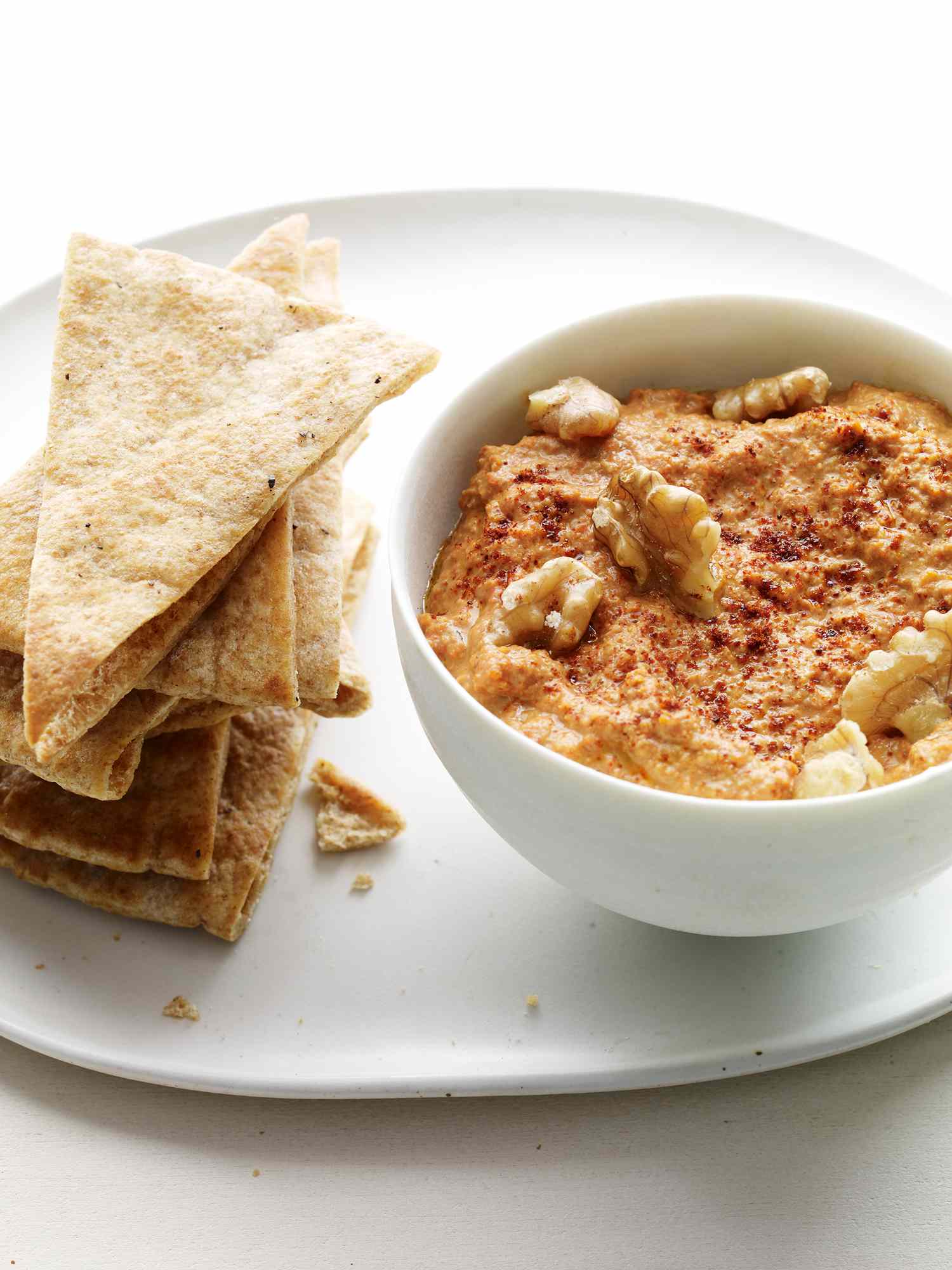 red pepper walnut dip