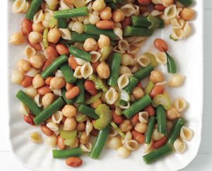 Three-Bean Pasta Salad