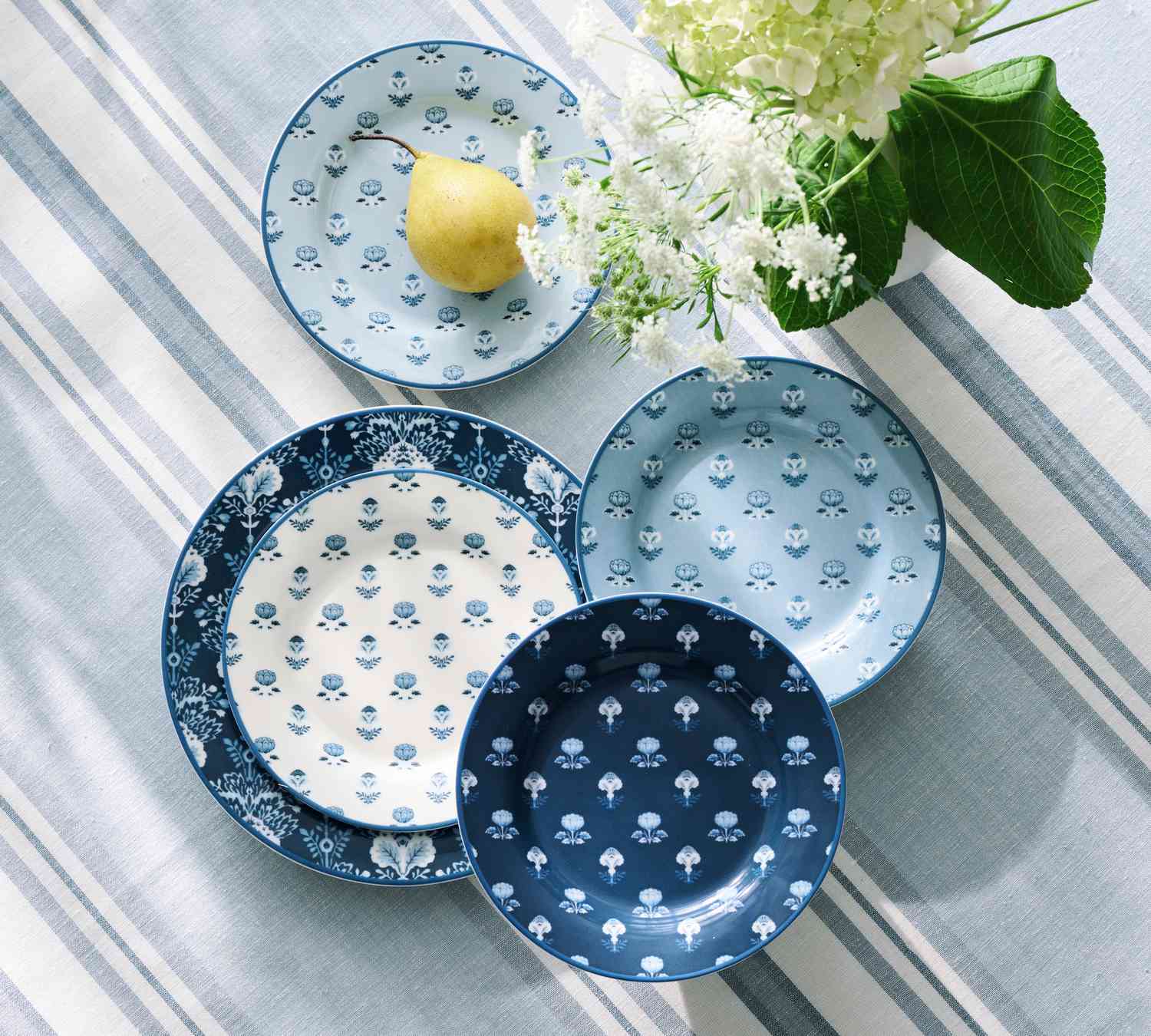 kravet flora plates