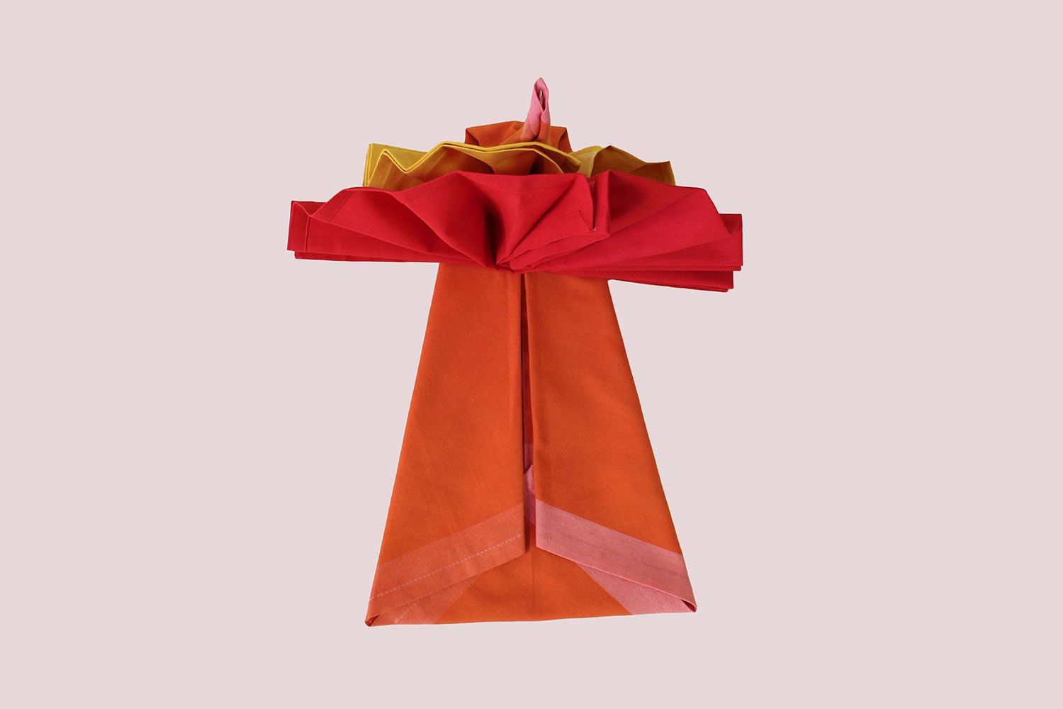 Turkey napkin step 9 