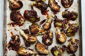 Spicy Roasted Brussels Sprouts