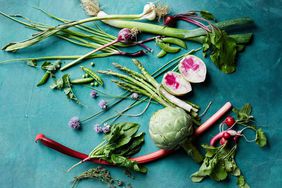 Radish, allium, asparagus, artichoke