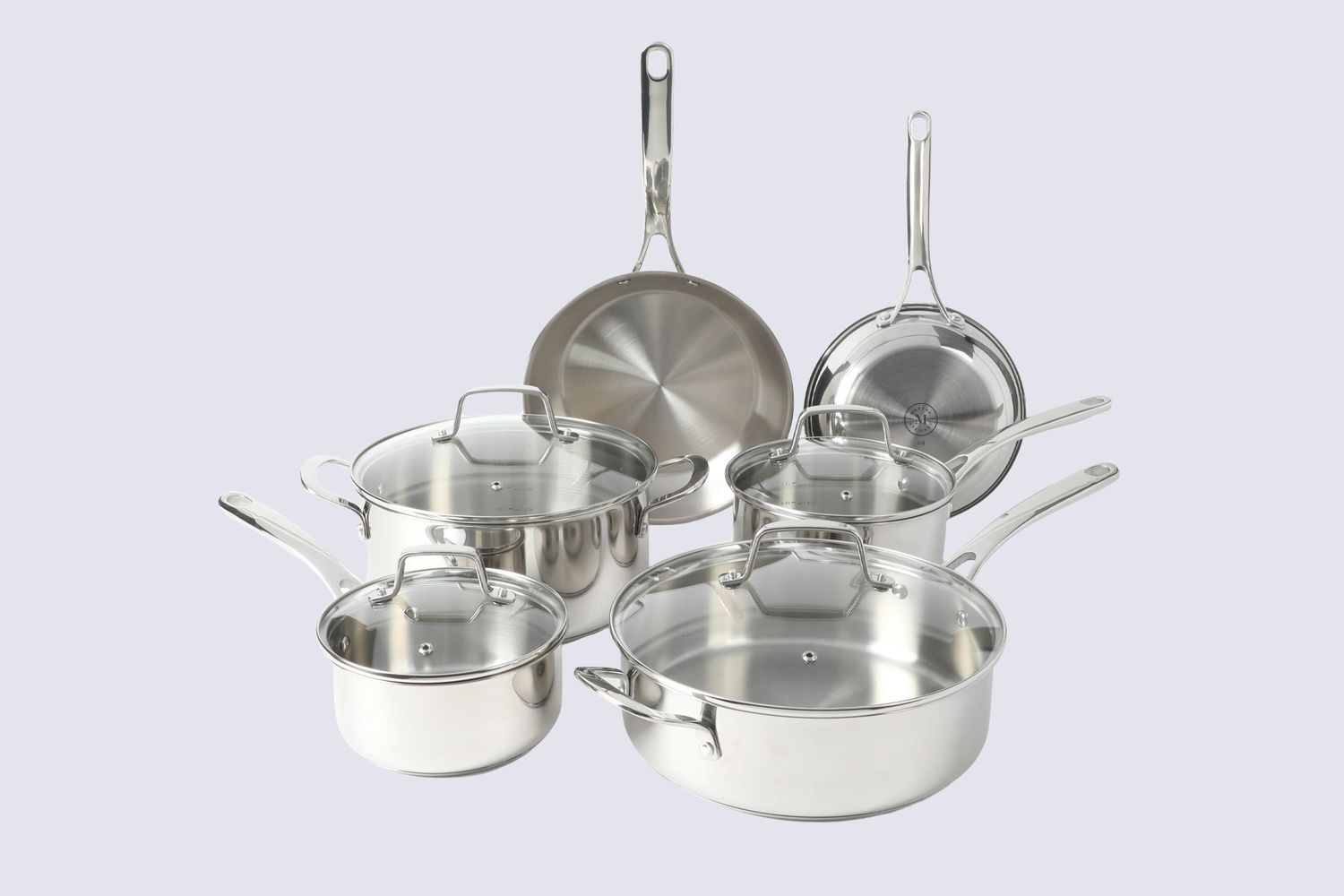 decorvow Stainless Steel Cookware Set