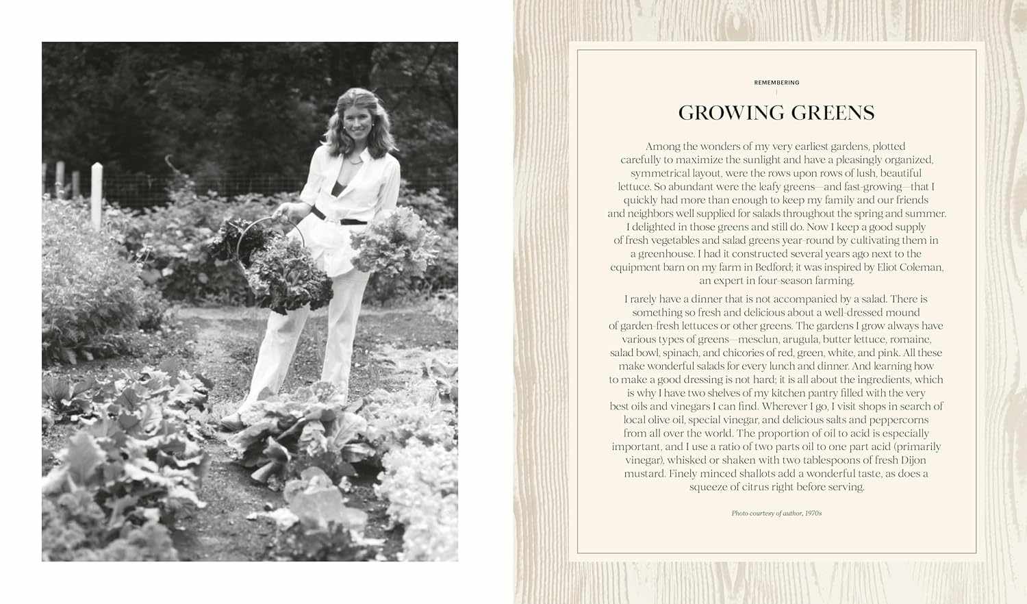 Martha: The Cookbook page. 