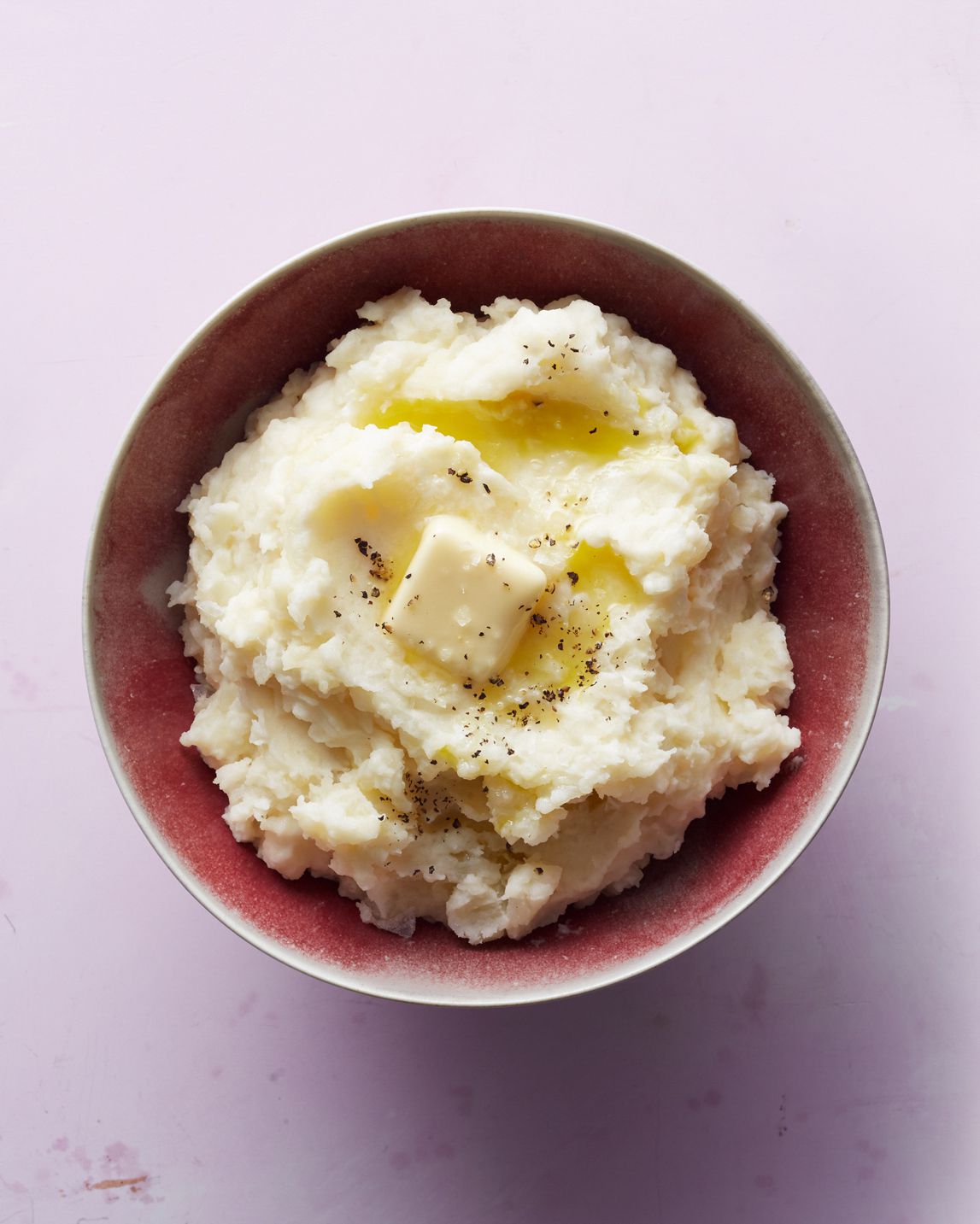 mashed potatoes with butter