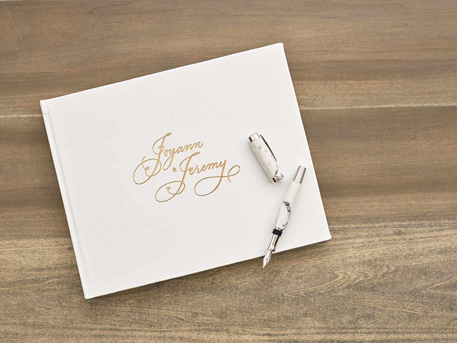joyann jeremy wedding guest book