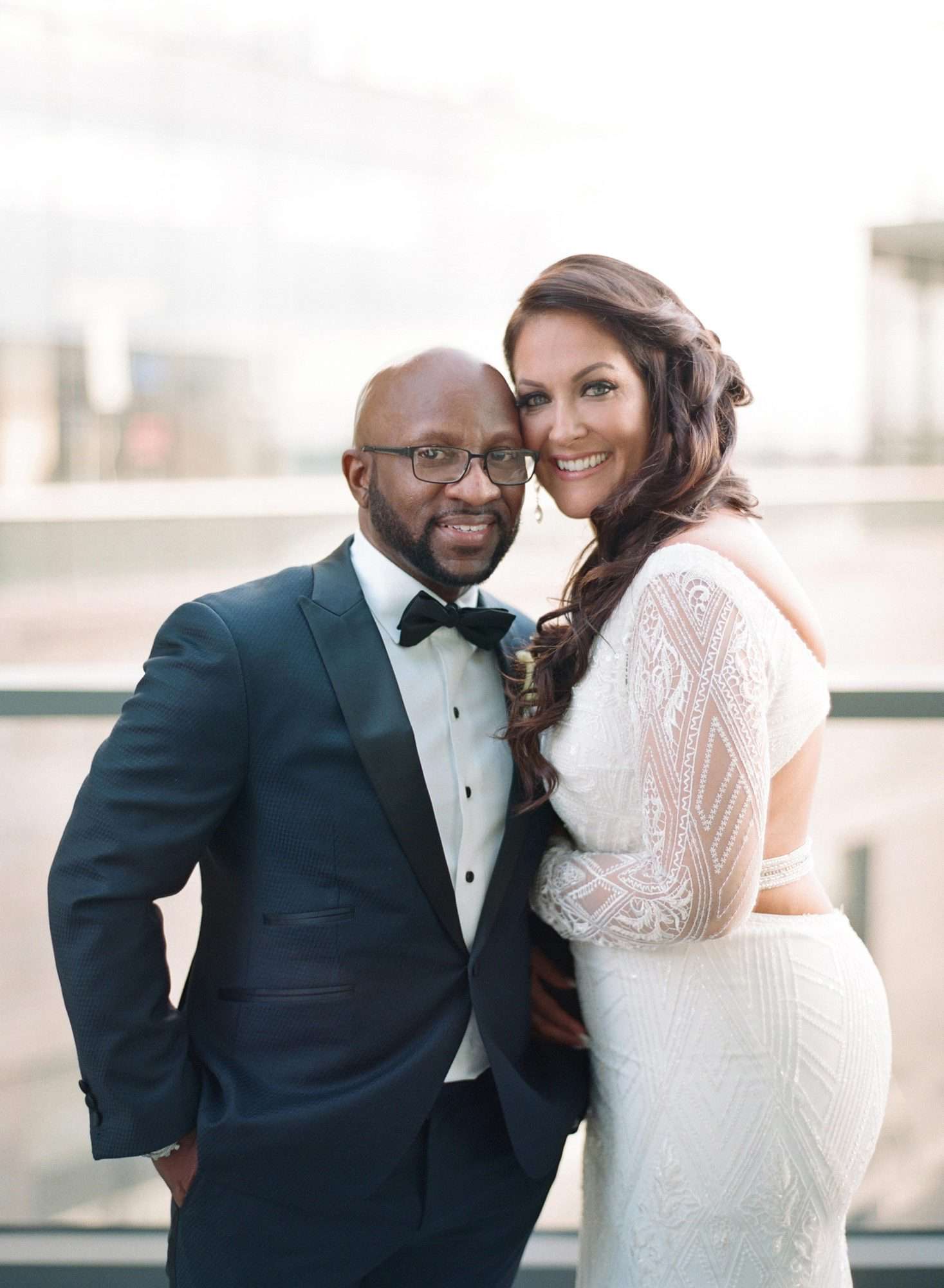 wedding couple portrait