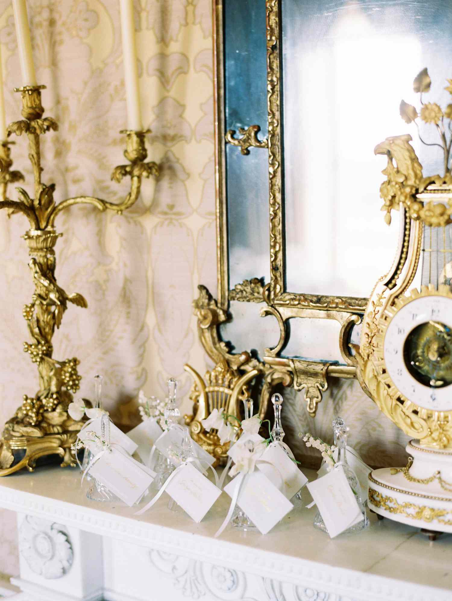 ramsey charles ireland wedding bells on mantel