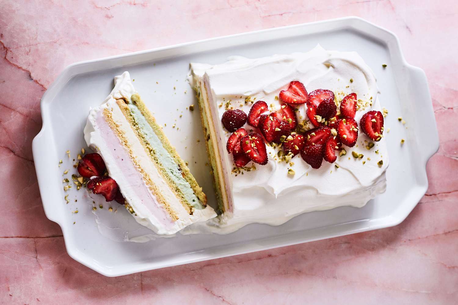 neapolitan ice cream cake