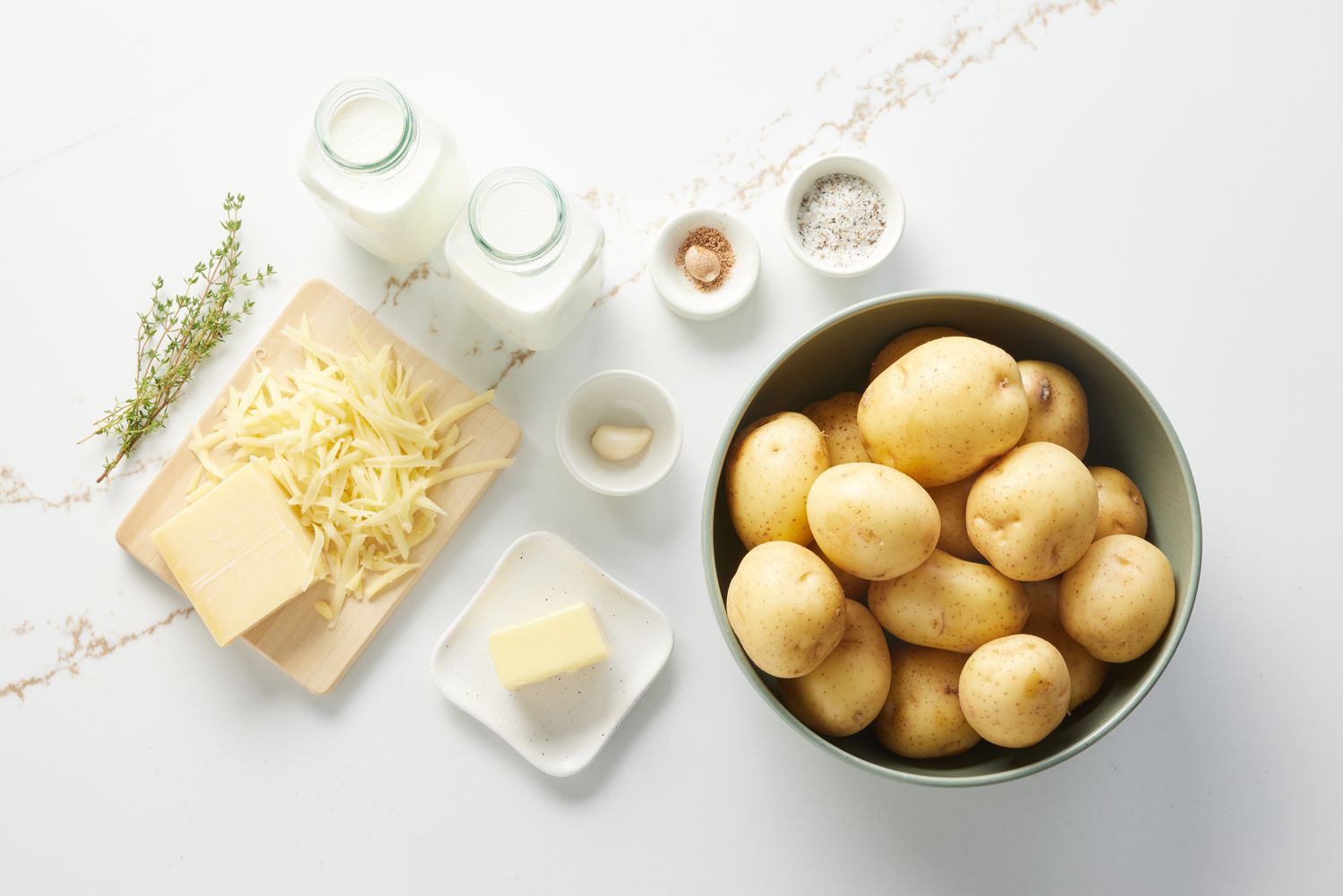 Creamy Scalloped Potatoes Ingredients