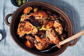 roasted chicken with dates and citrus