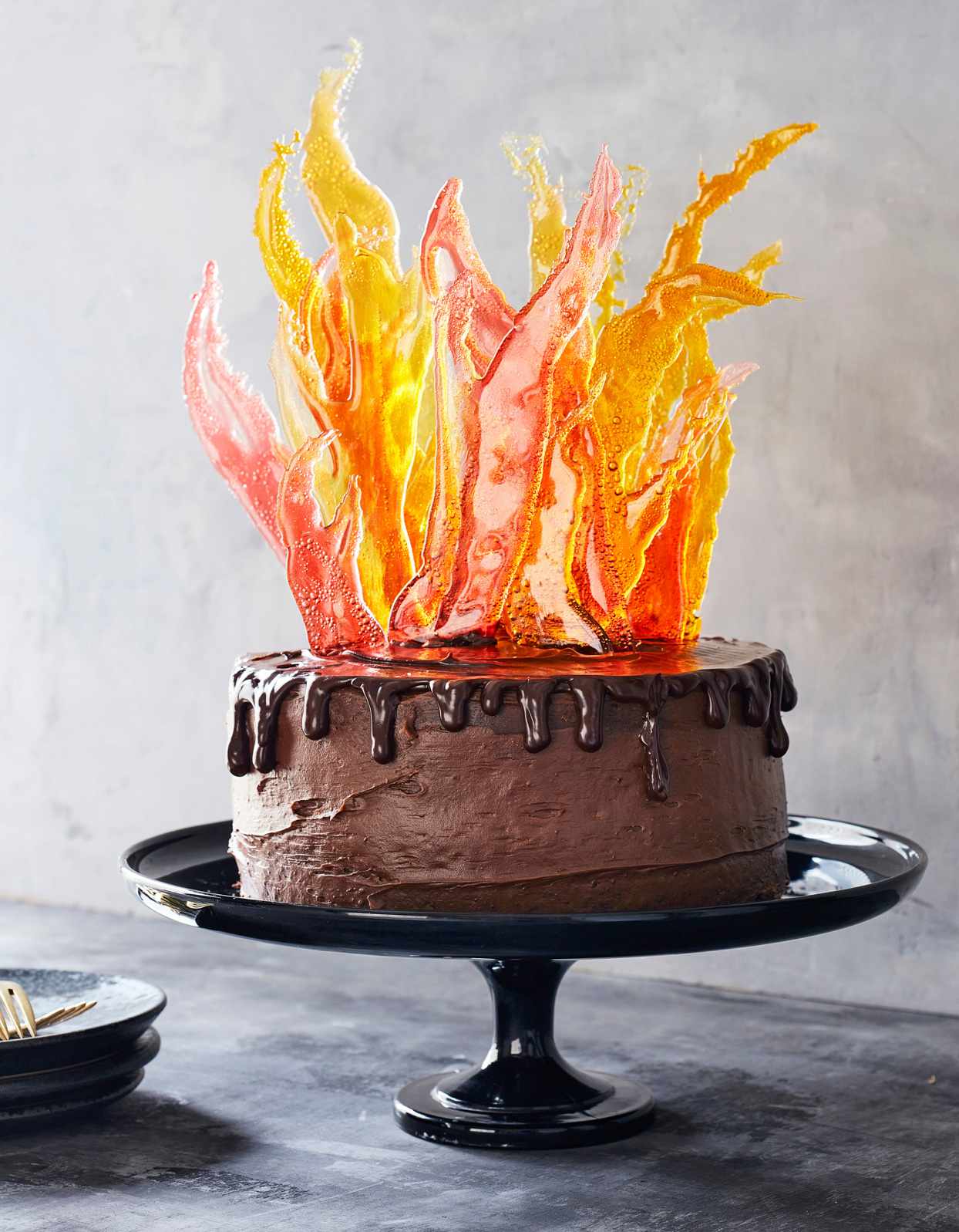 Devil’s Inferno Cake