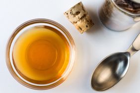 vanilla extract in small bowl