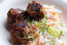 Asian Turkey Meatballs