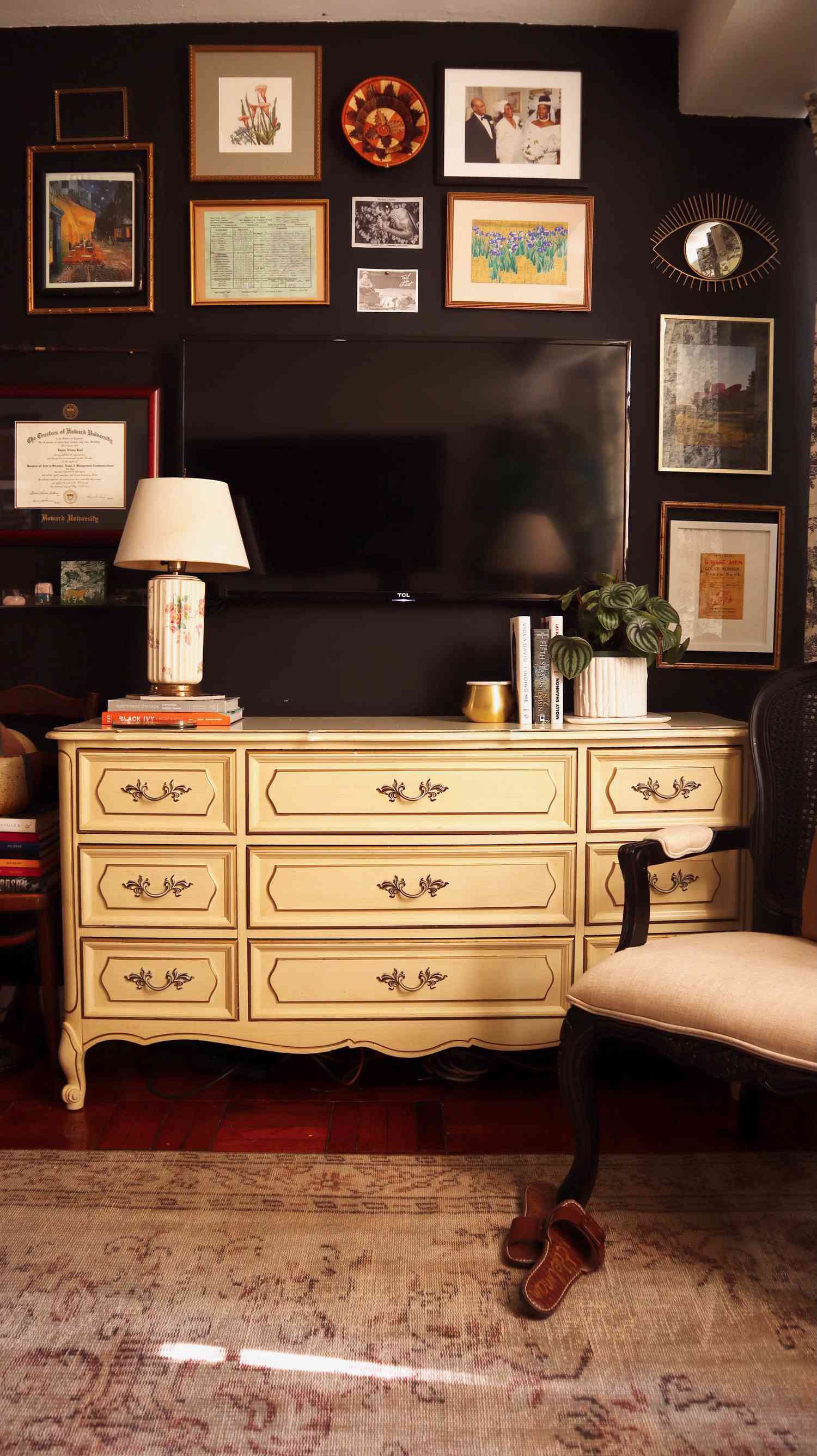 Gallery Wall with TV