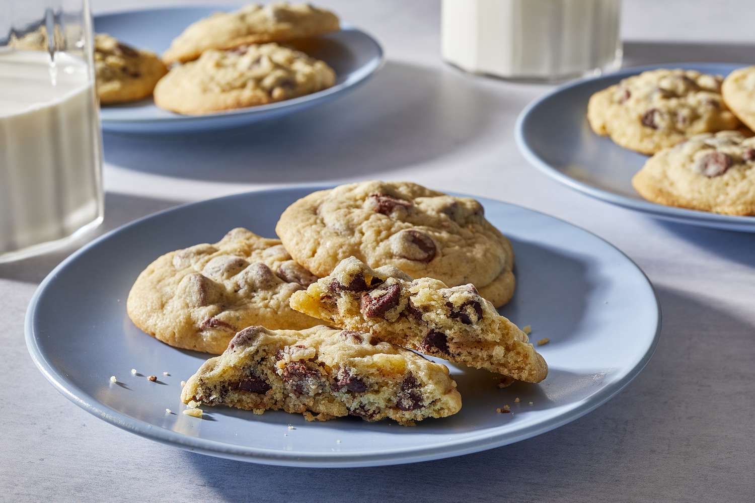 Cakey Chocolate Chip Cookies