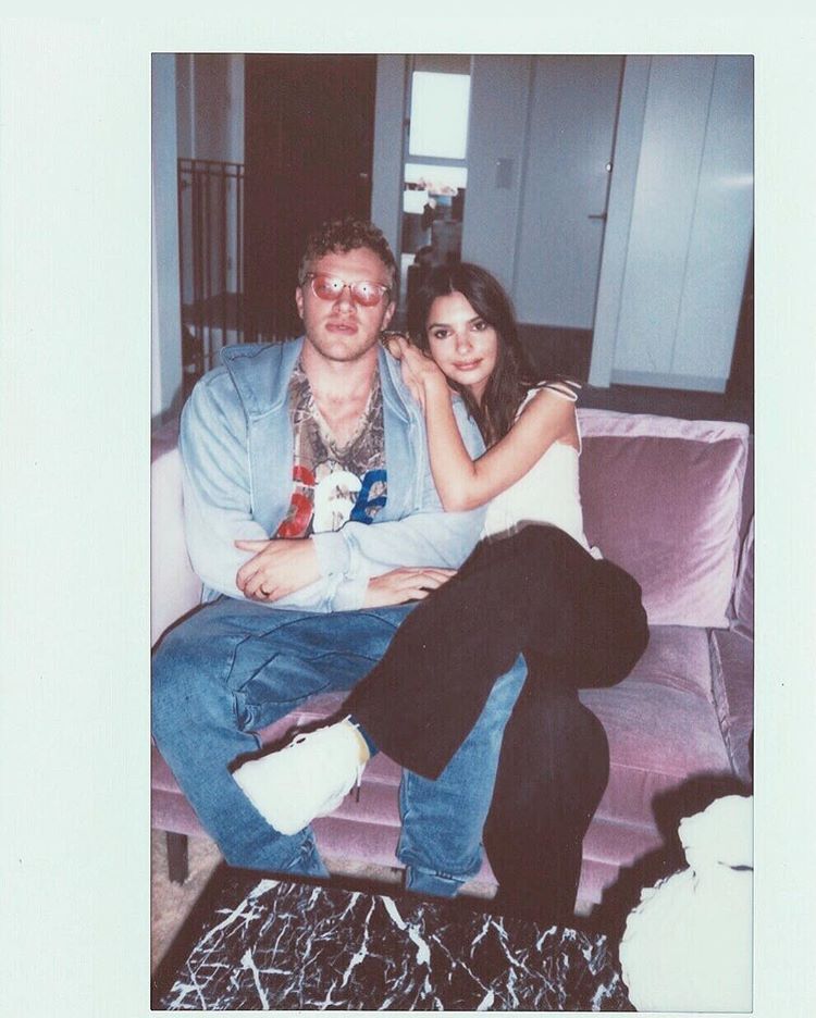 emily ratajkowski sebastian bear mcclard instagram