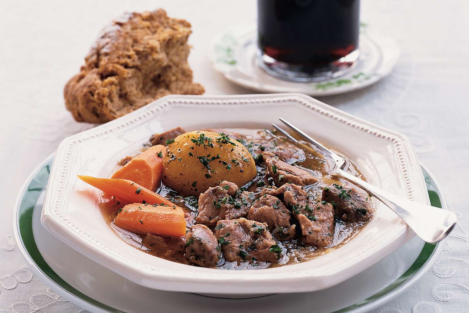 stew with carrots and potatoes