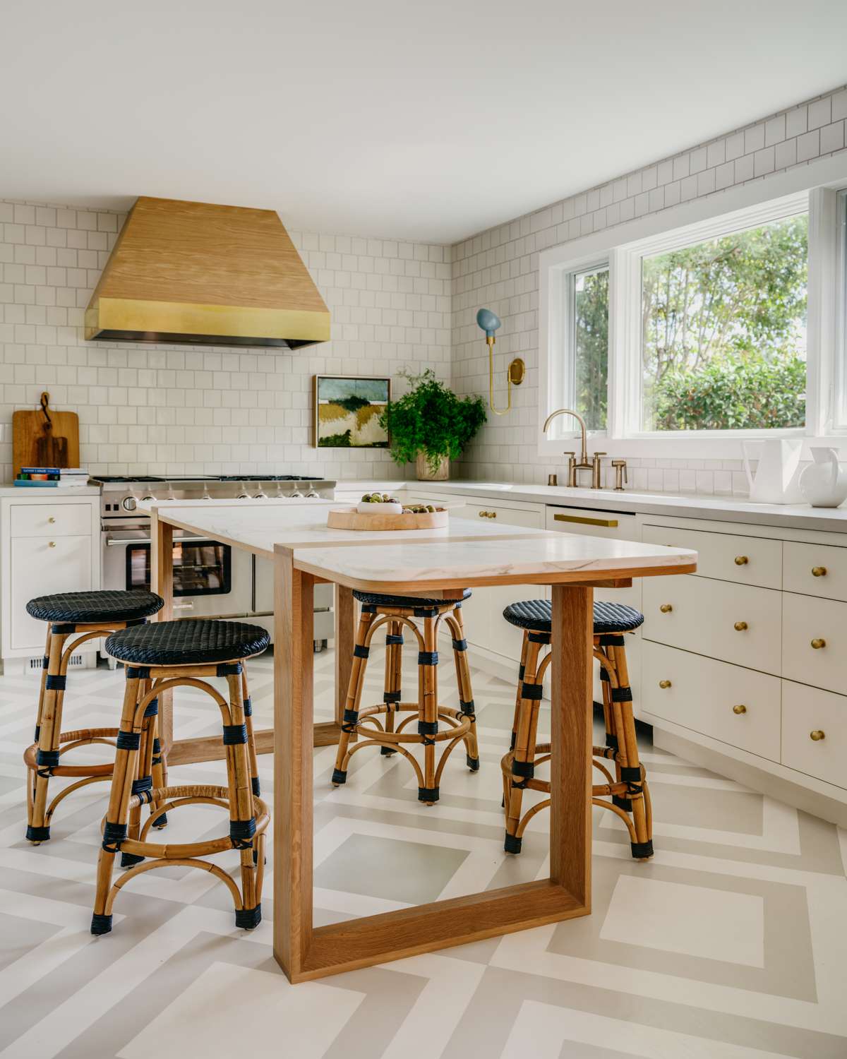Modern kitchen island 