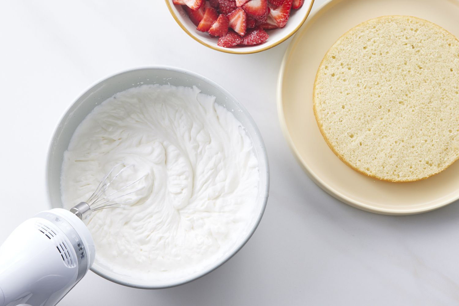 Strawberry Cream Cake