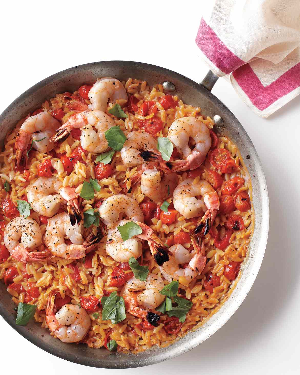 shrimp orzo