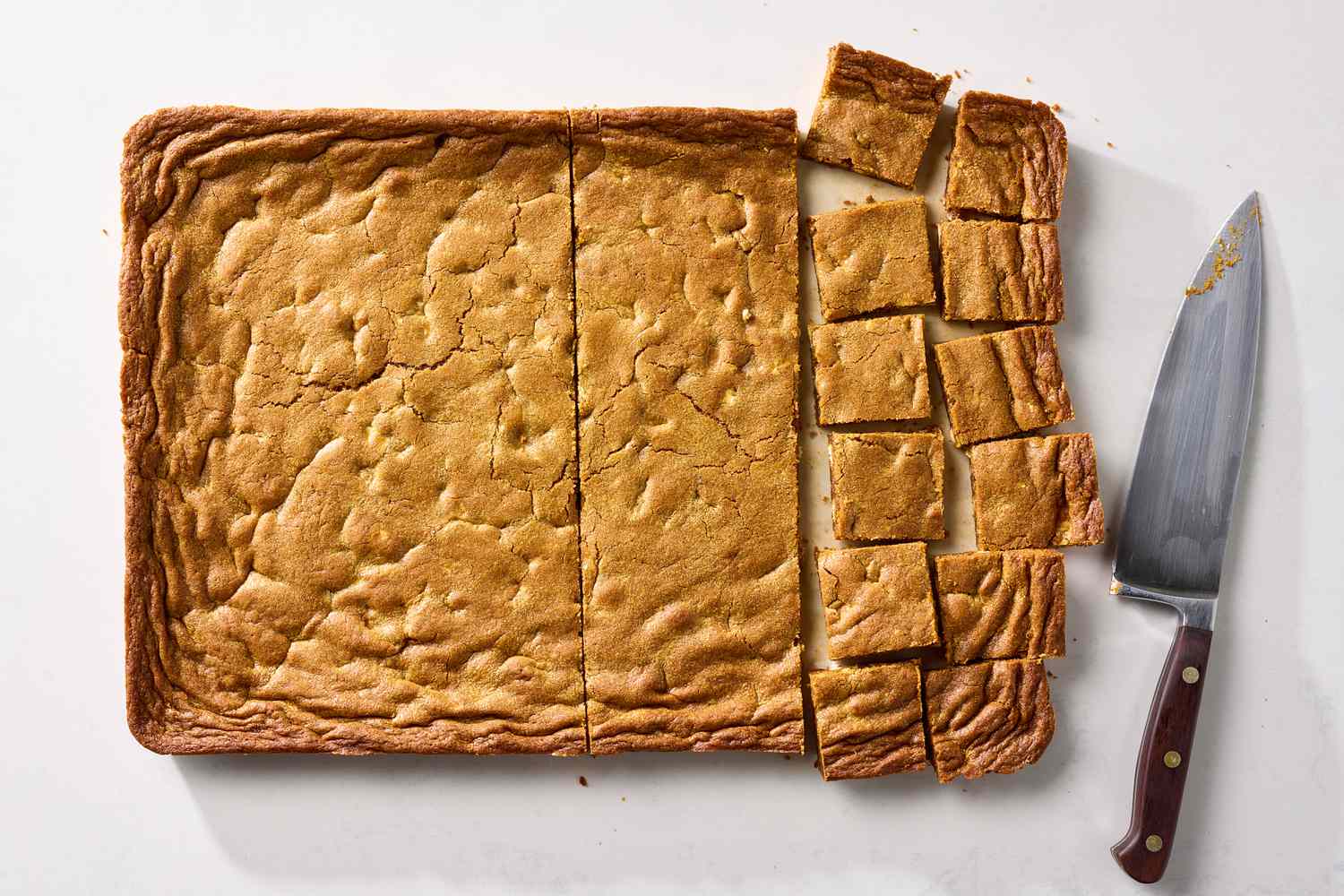 White Chocolate Gingerbread Brownies