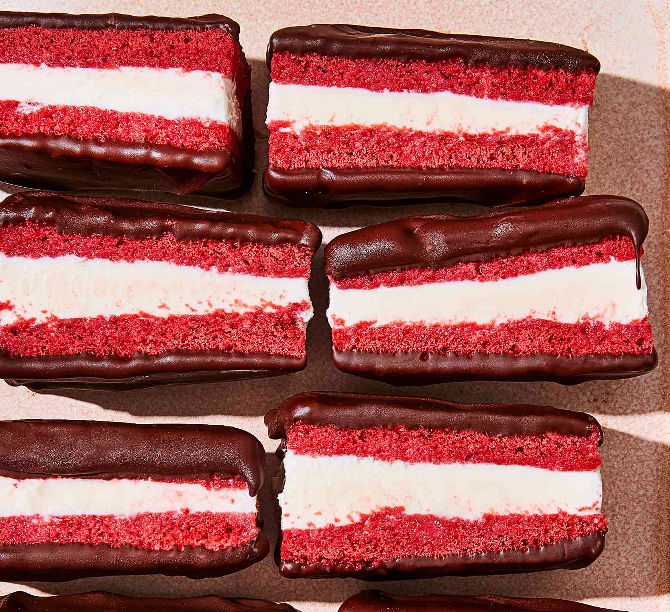 Red-velvet Ice Cream Sandwiches