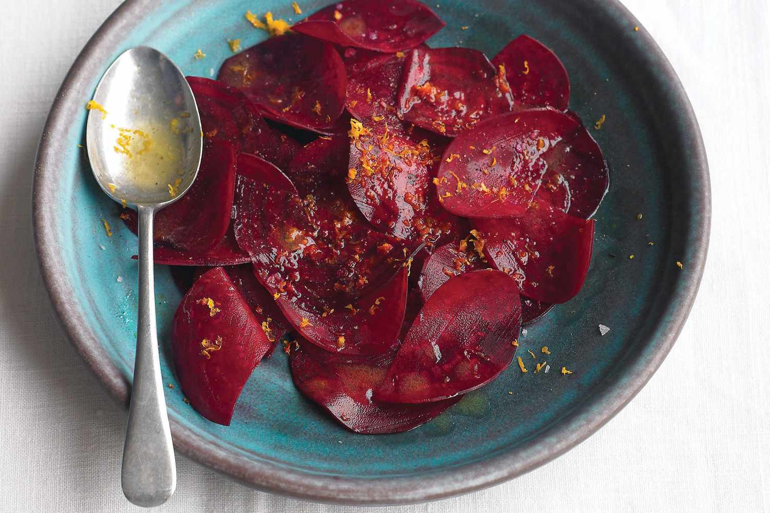 Shaved Beets With Orange