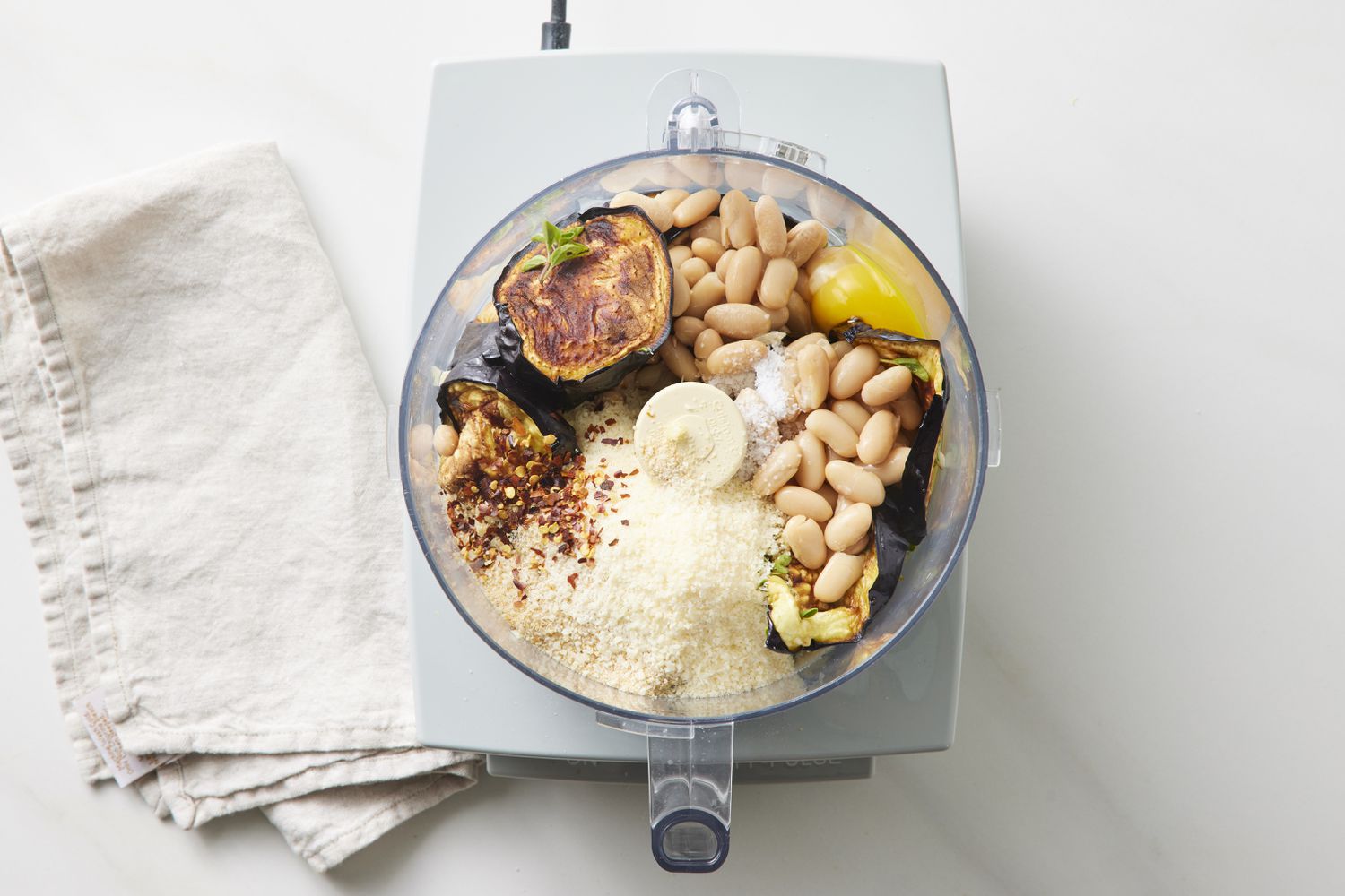 Spaghetti and Eggplant Meatballs