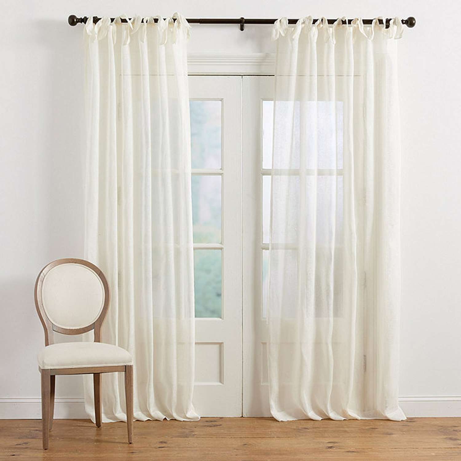 linen curtains