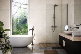 Modern bathroom interior