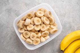 Frozen bananas