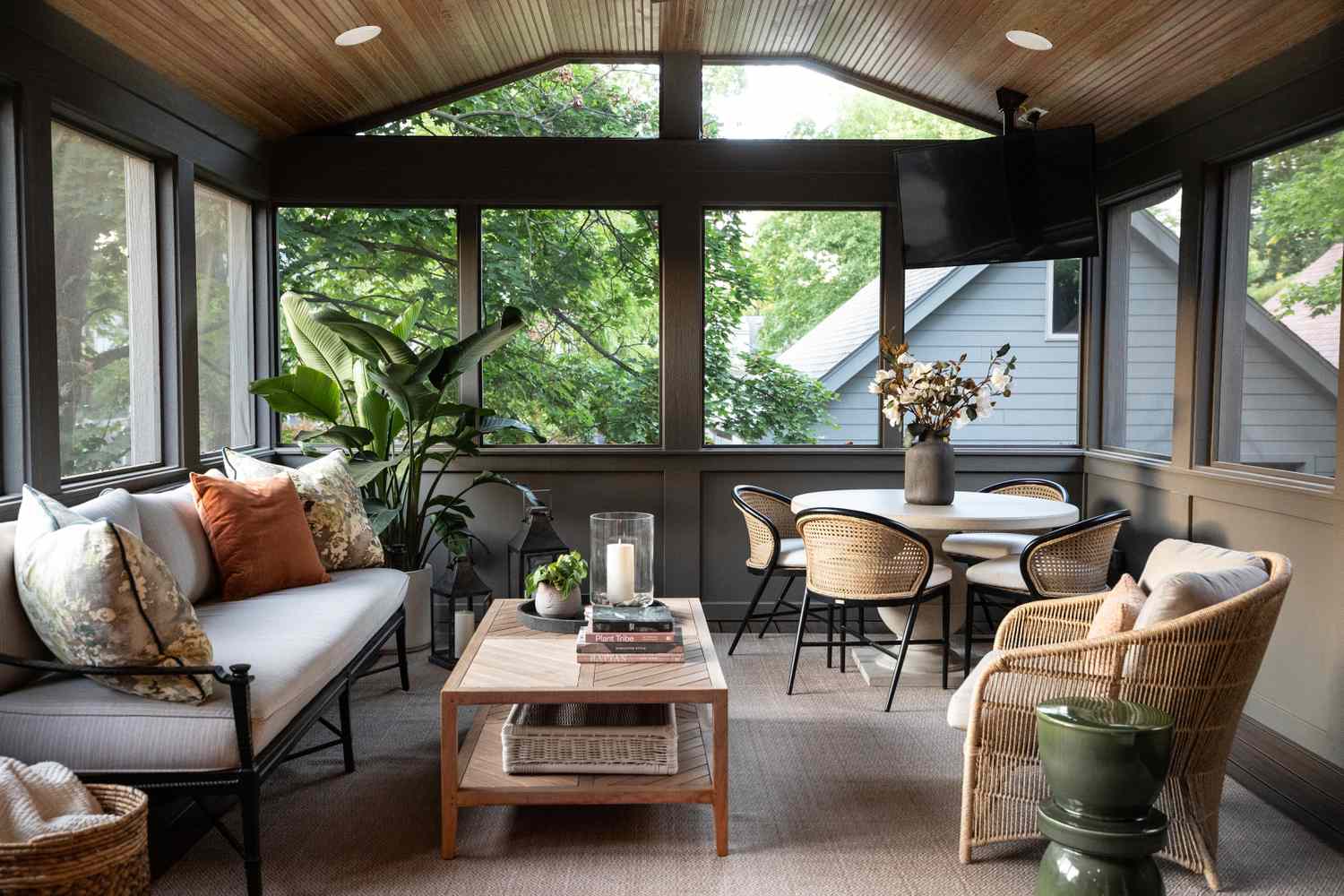 Elevated Tree House Enclosed Porch