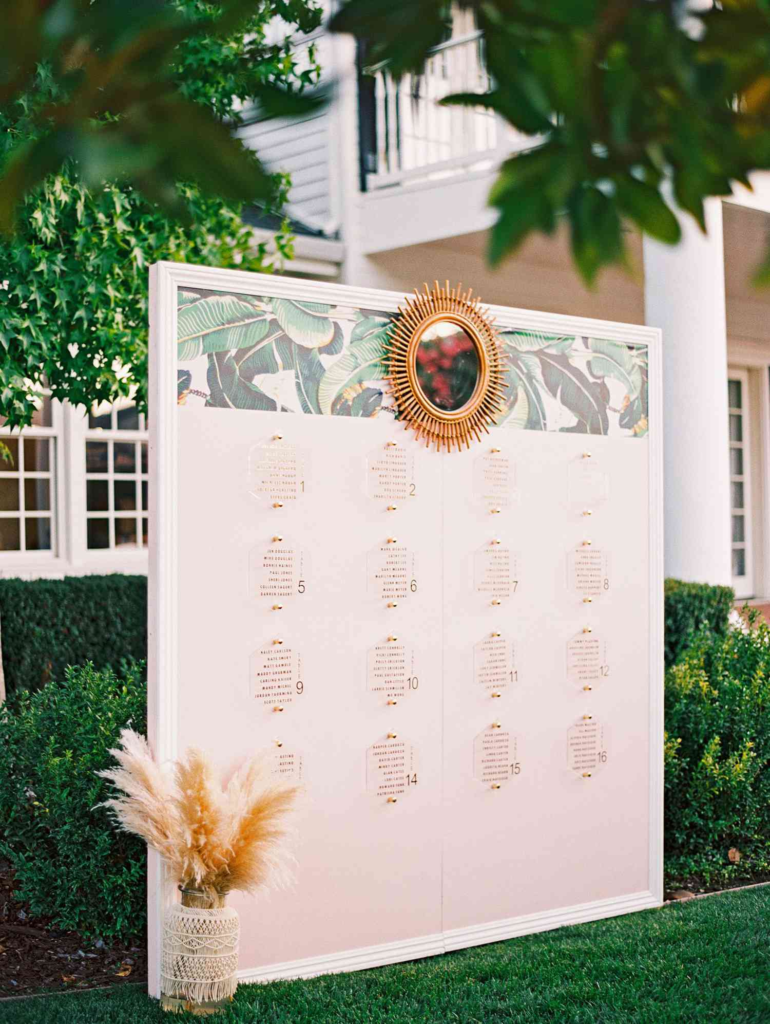 stephanie jared wedding seating chart