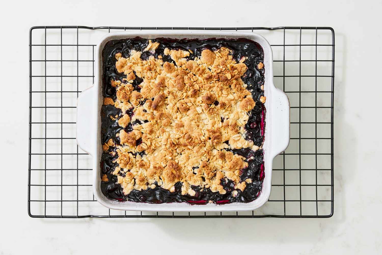 Step 7 Blueberry Crisp