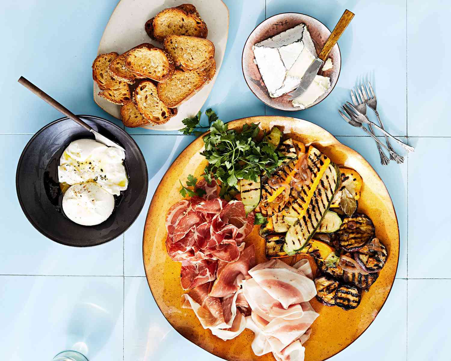 grilled vegetable agrodolce